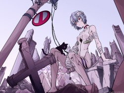 kissingrei:  Rei Ayanami 