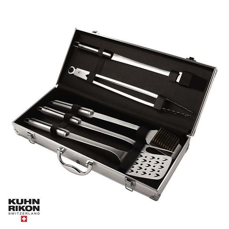 New giveaway! Win a fabulous @kuhnrikonuk BBQ Tool 5 Pce Set with Case rrp £99.95 just in time for summer! #ad #competition #win #giveaway #review