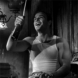 jakeledgers:Marlon Brando as Stanley Kowalski in A Streetcar Named Desire (1951)Dir. Elia Kazan