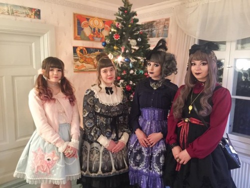 silverswirlsootd:Tiny lolita meetup 22.12.2017