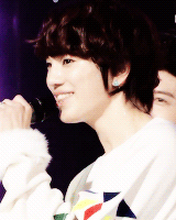 taenggyu:  Sungjong with ponytails ｡◕‿◕｡ 