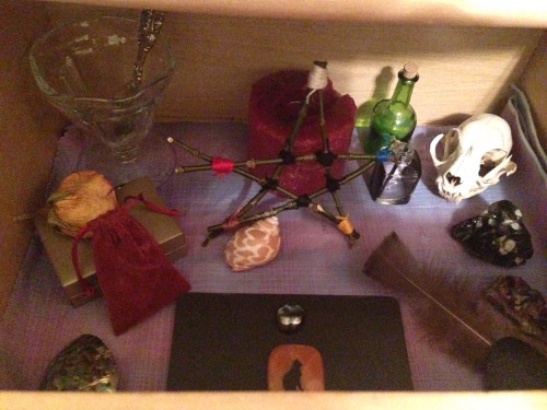 wxtchy-flxmxs:  Because my mother does not approve of my practicing Wicca and witchcraft I can&rsquo