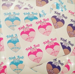 kinkkult:  Kink Kult stickers are here! The launch is happening very, very soon! I’m working on the website and it should be up and running next month. Stay tuned I’ll announce a giveaway very soon!! 💕✨