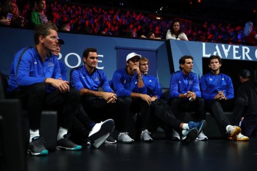 rfederer2:  Team Europe 💪  they are the cutest buddies