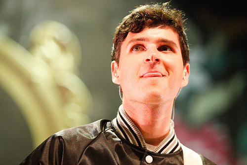 teamvampireweekend:Ezra Koenig at Virgin Mobile FreeFest 2013 in Maryland (photos via Live Rock Jour