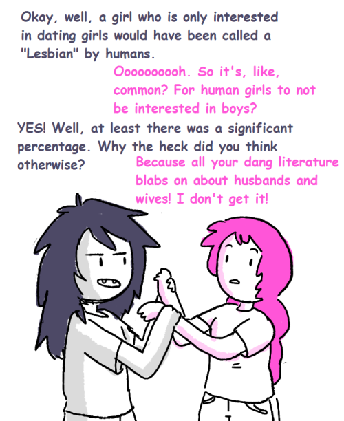 sometipsygnostalgic:Marceline, it’s not her fault she accidentally revived heteronormativity. It’s t