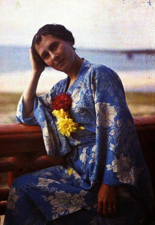 1920s autochrome by Gustave Gain