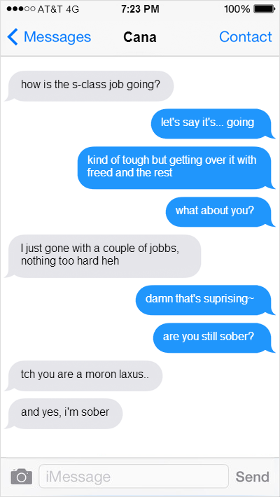 slayeroflaw:  OTP texts. Because smartphones are a thing now.