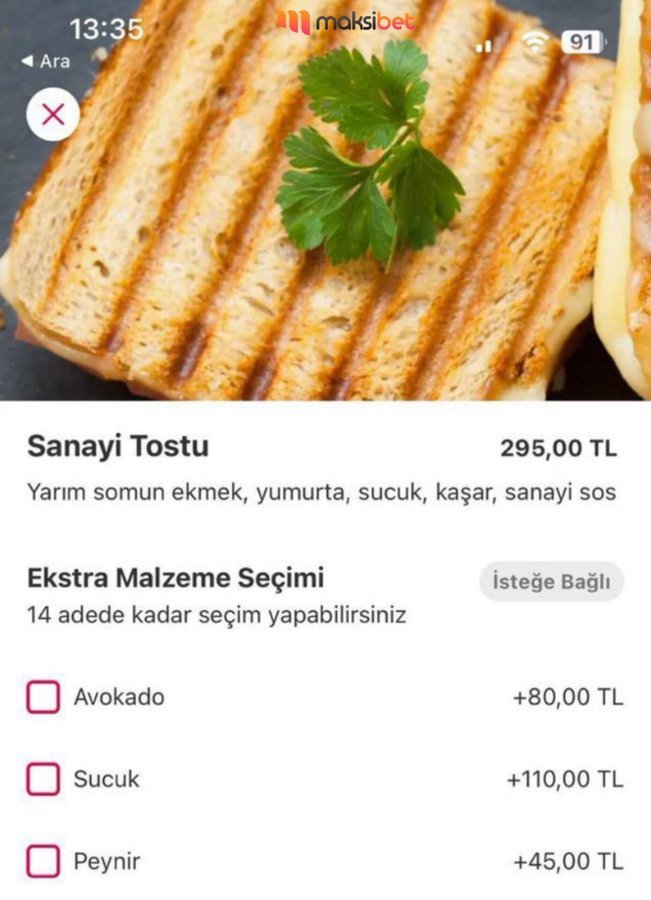 avokadolu sanayi tostu  ...