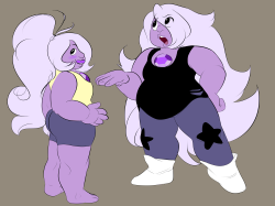 pearlsnose:  Warm-up doodles of the purple…