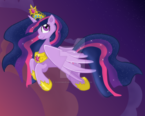 A Celestia-ish Twilight, since she’ll be ruling Equestria after this season! :DFind me on Patreon, K