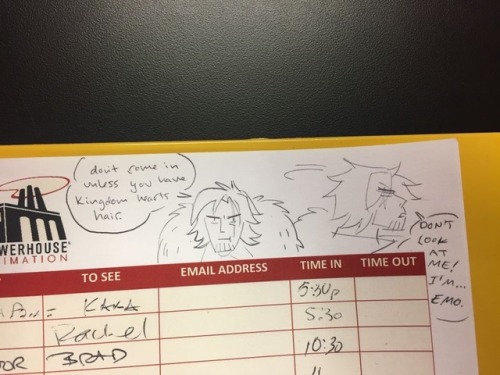 myfavoritedemons: these behind the scene pictures from castlevania’s animation studio are fuck