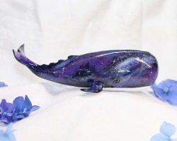 sosuperawesome:  Whale FigurinesFox Luu Creations