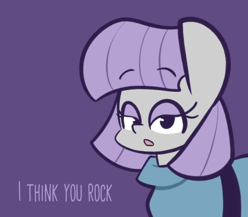 support-ponies:Pinkie, Maud, Limestone and Marble all think you rock! Help Support the Blog :) 