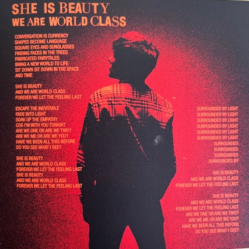 FAITH IN THE FUTURE; LYRIC BOOKLET