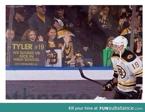 tehjojo:  Ohhhh Boston! LMFAO  Thank god hockey season cometh soon!!