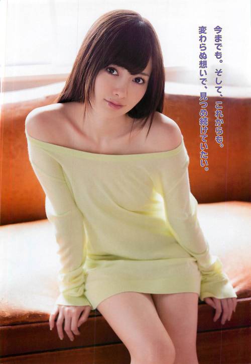 yic17:  The STUNNING Shiraishi Mai @ Young Animal 2013 May Issue