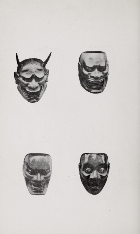 nemfrog:Japanese masks. Nishi Honganji Ōtani-ke onzōki. 1913.Internet Archive