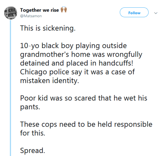 invalleumbraemortis:  endangered-justice-seeker:  Come on, he is a baby. Damn!  I can’t imagine what this poor baby must be feeling now 😢