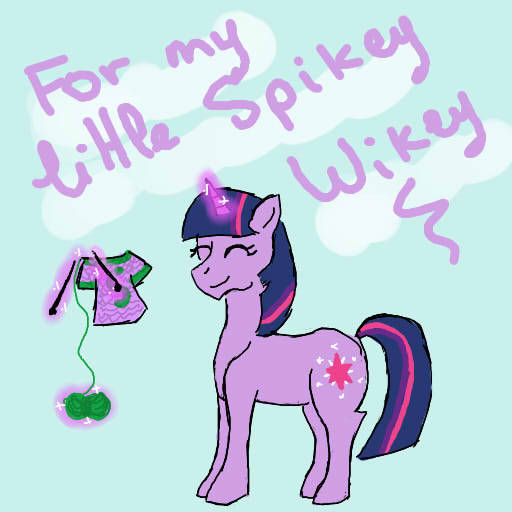 30minchallenge:  Ponies keeping warm - &frac12;  Awww &lt;3