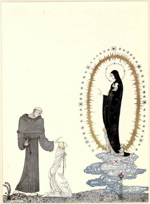 Sex Kay Nielsen. Illustration fromÂ East of pictures