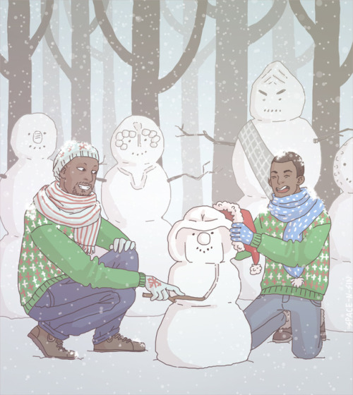 Some Christmas Family Bonding For @jazzypizzaz!