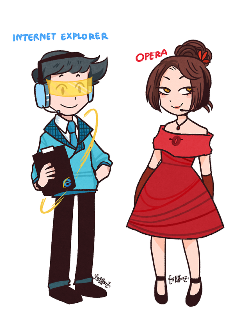 segasister: remus-sanders-official: eyeb0nez: I draw these internet sites as a human based on their 