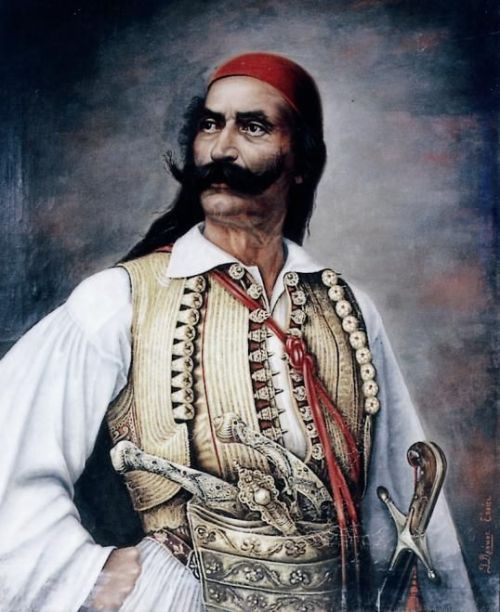 Odysseas Androutsos, a hero of the Greek War for Independence.