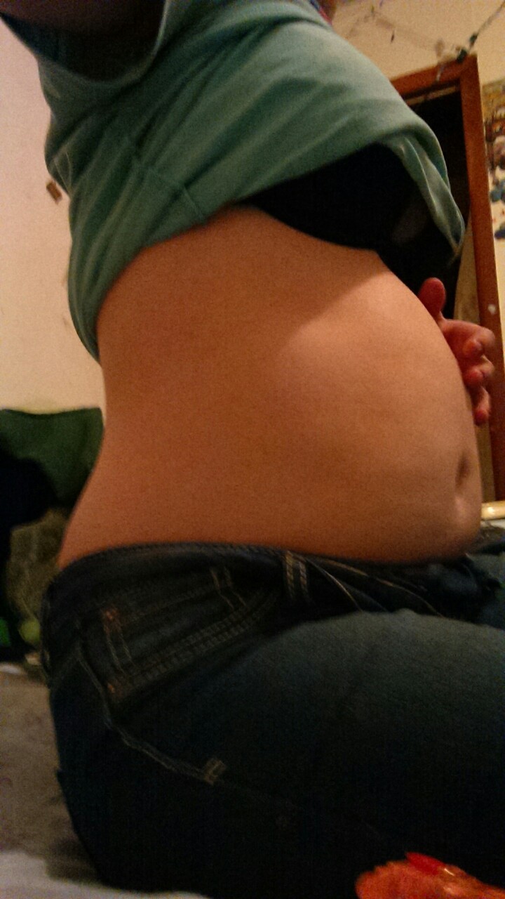 I also inflated on top of that stuffing