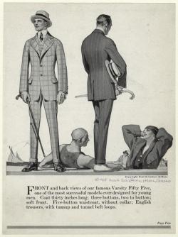 Hart, Schaffner & Marx ad, 1915.