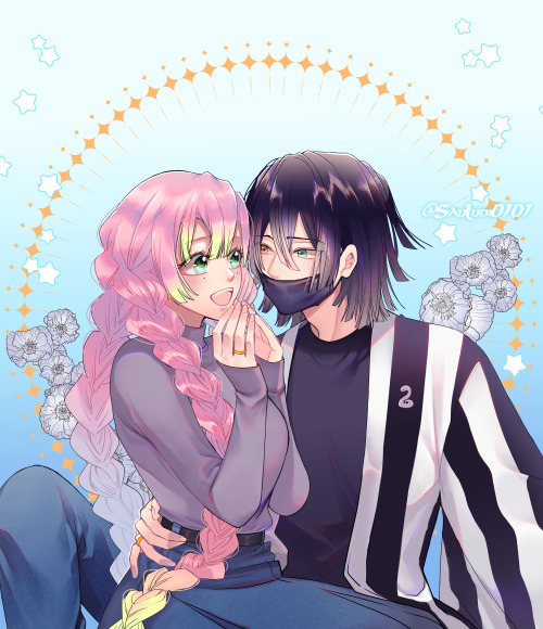 New OTP <3 Obanai x MitsuriI’m glad they are canon ;:3 ehehe