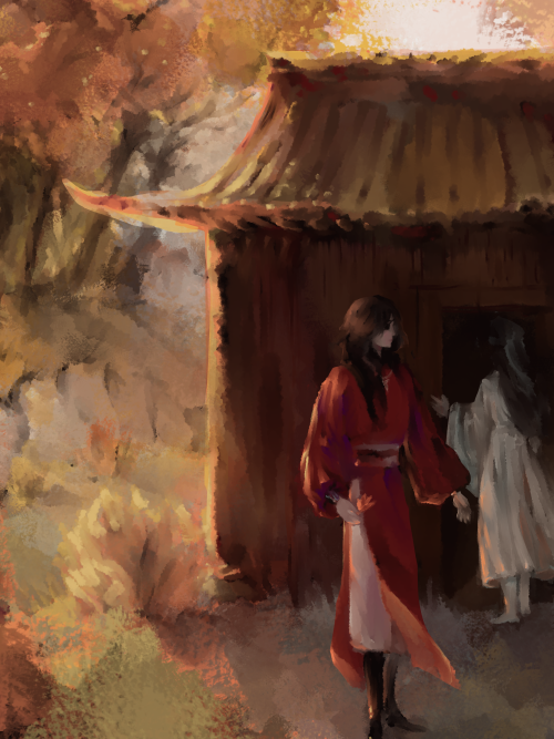 wildersfanart:morning at puji shrine!!