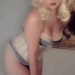 satans-knitwear:Blonde, Satin and Lace. ✨Treat me ~ Tip me 