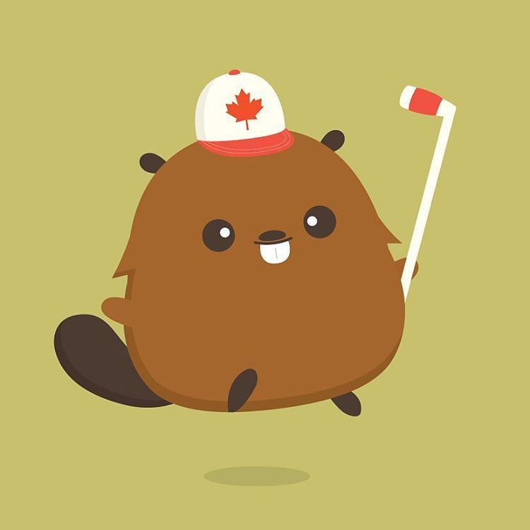 roseycheekesblog:  Happy Canada Day! #birthday #149 #canada #canadaday #vector #illustration