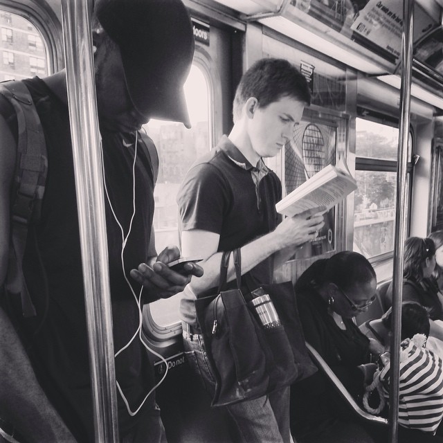 #digital / #analog (at On the 1 Train)