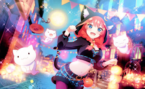 RECOLORED |  Halloween   ↳ ☆ ° Itsuki Nakano ♡ ° ☆