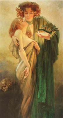 secesia:  Robert Auer - Allegory of Medicine