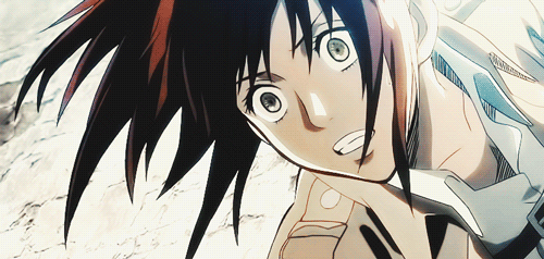 ssa-bau:Sasha Braus underrated moments:1. Sasha saving Kaya and fighting off a titan
