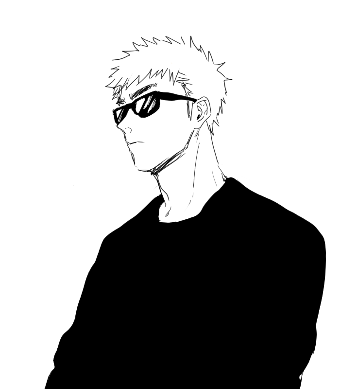 heeju1:  FukuAra~ pic 1~4) King of Wolf : Arakita and Hunter: Fukutomi AU 