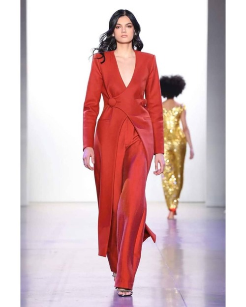 #MexicanTopModel #EstefaníaSayavedra #aliette #fallwinter2020 #NewYork #nyfw #fw20 #mexicanmo