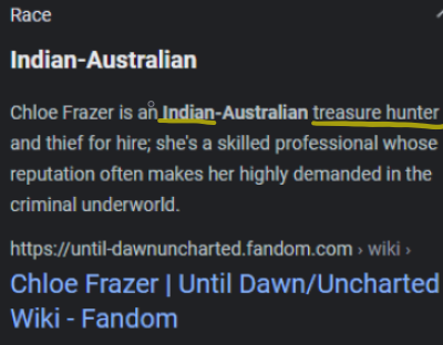Chloe Frazer, Wiki Uncharted