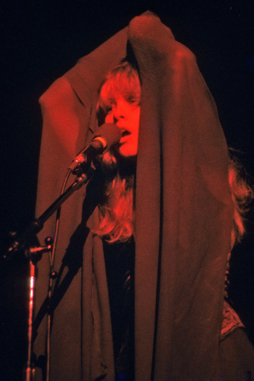 crystallineknowledge:Stevie photographed by Michael Mastro during the ‘Rumours Tour’.