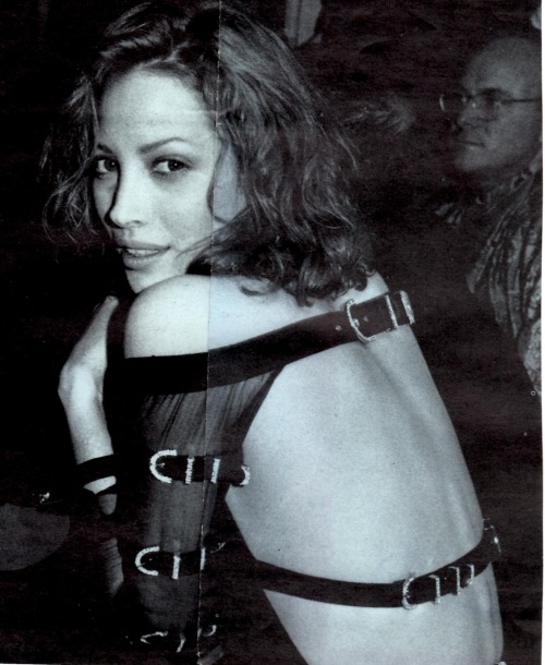 christy-turlington:Christy Turlington at Chanel after show party F/W 1992.