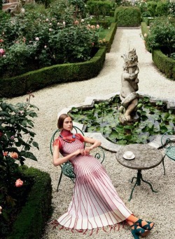 ibbyfashion:Birgit Kos, Vogue