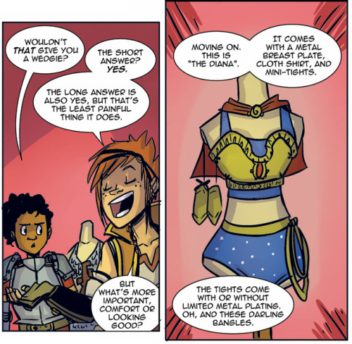 bluedogeyes:  Princeless – Book One: Save Yourself (2012) Story: Jeremy Whitley , art: M. Goodwin Avaliable at comixology / amazon