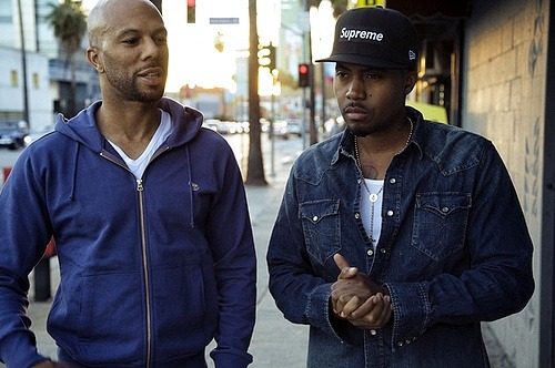 Porn photo shestayssblunt:  Common X Nas 