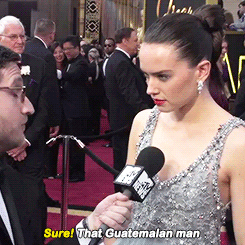peterjqsonquill:Josh Horowitz asks celebrities, who is Oscar?