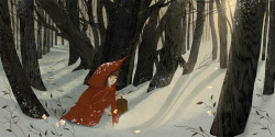 fairytalemood:  “Grimm’s Red Riding Hood”