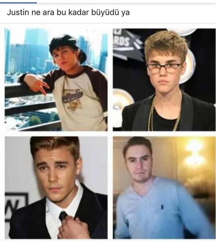 Justin ne ara bu kadar büyüdü ya
