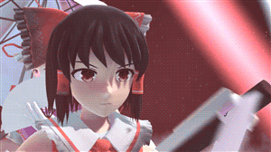 Touhou 3D – Reimu, Marisa, Sakuya Vs. Yukari Yakumo